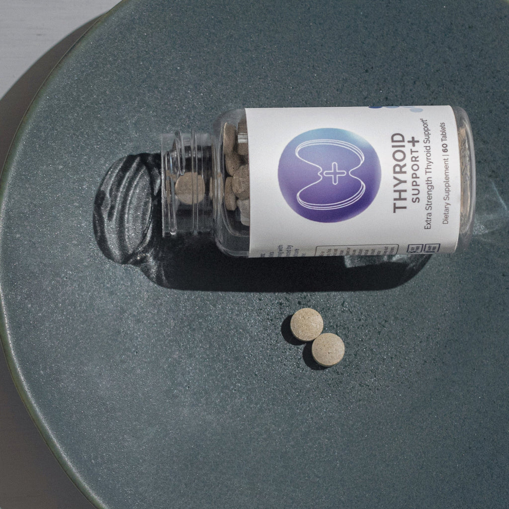 InfiniWell Thyroid + supports t4 and t3 conversion, thyroid function, product label, healthy inflammatory response