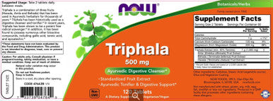 NOW Triphala 500mg 120t