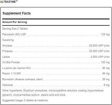 Douglas Laboratories Ultrazyme 180T