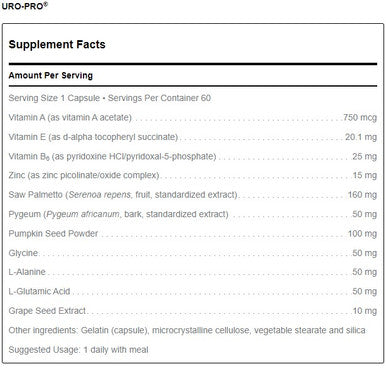Douglas Laboratories Uro-Pro (For Men Only) 60c