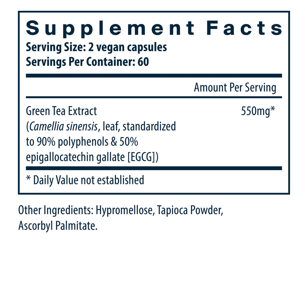 Vital Nutrients Green Tea Ext 120c