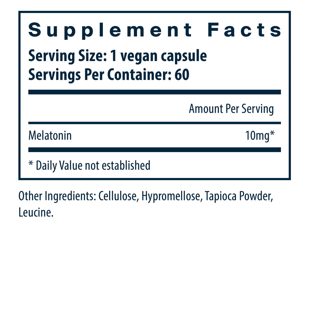 Vital Nutrients Melatonin 10mg 60vc