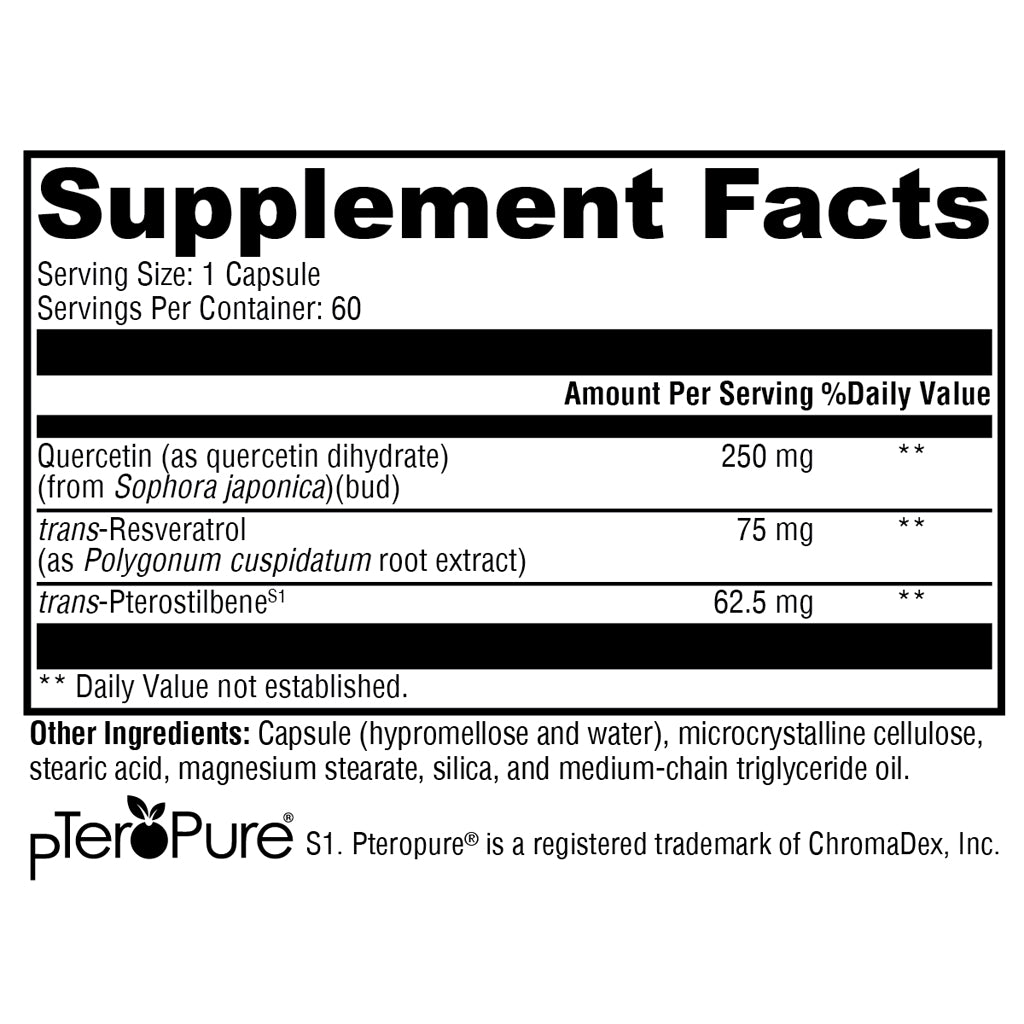 Xymogen Resveratin Plus 60c