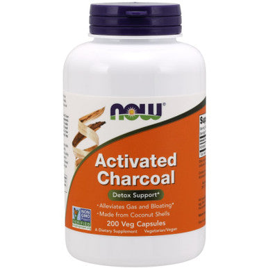 NOW Activated Charcoal 200vc