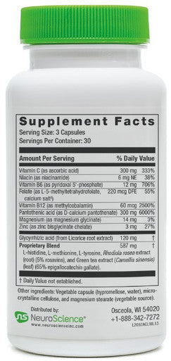 NeuroScience AdreCor With Licorice Root 90c