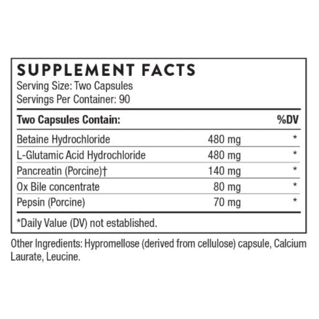 Thorne Advanced Digestive Enzymes 180c