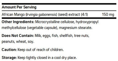 NuMedica African Mango 60c