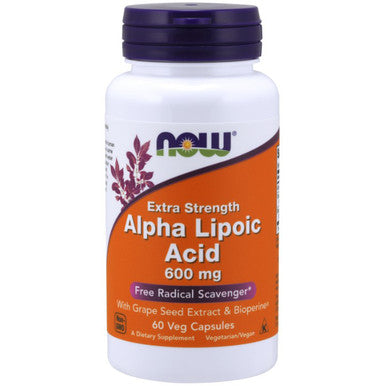 NOW Alpha Lipoic Acid 600mg 60vc