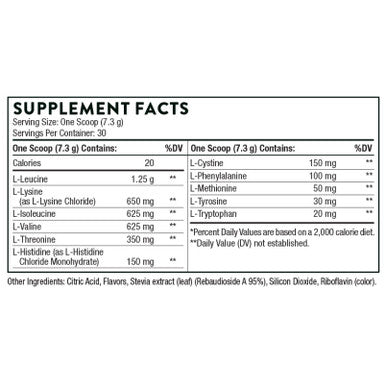 Thorne Amino Complex Lemon 30 servings