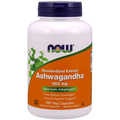 NOW Ashwagandha 450mg 180vc