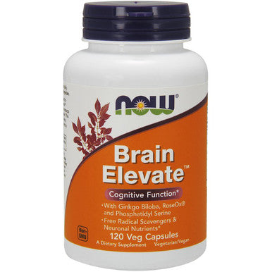 NOW Brain Elevate Formula 120vc