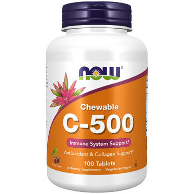NOW C-500 cherry flavor chewable 100t
