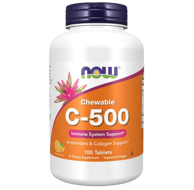 NOW C-500 Orange Chewable tablets 100t
