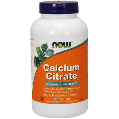 NOW Calcium Citrate 250t