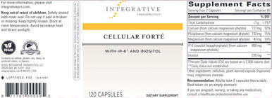 Integrative Therapeutics Cellular Forte w/IP-6 & Inositol 240T