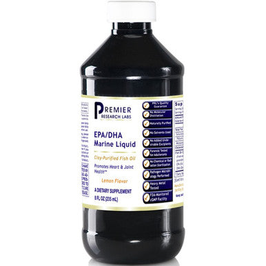 Premier Research Labs EPA/DHA Marine Liquid (Lemon) 8 oz