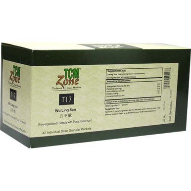 TCM Five Ingredient Formula - T17G Wu Ling San 42pkts