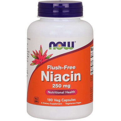 NOW Flush-Free Niacin 250mg 180vc