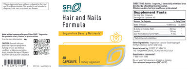SFI Health Hair and Nails Formula 60vc