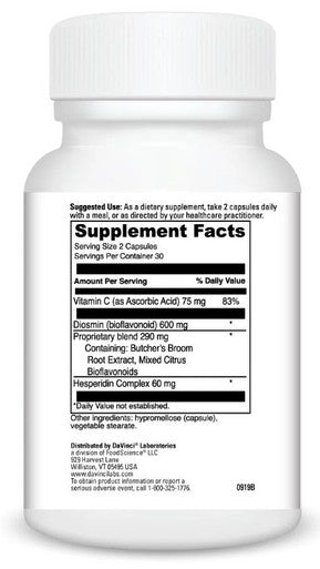 DaVinci Laboratories Healthy Veins 60c