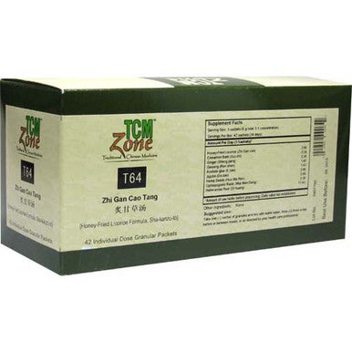 TCM Honey-Fried Licorice Formula - T64G Zhi Gan Cao Tang 42Pkts