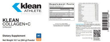 Klean Athlete Klean Collagen + C Powder 10.7 oz. (304g)