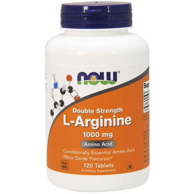 NOW L-Arginine 1,000mg Double Strength 120t