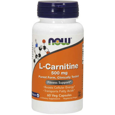 NOW L-Carnitine 500mg 60vc