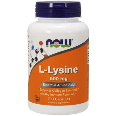 NOW L-Lysine 500mg 100c