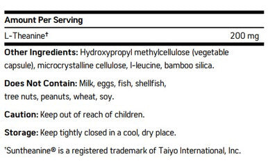 NuMedica L-Theanine 120c