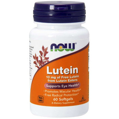 NOW Lutein 10mg 60sg