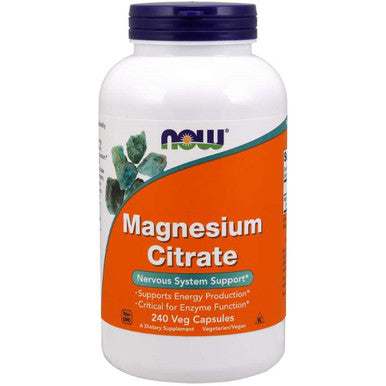 NOW Magnesium Citrate 240vc