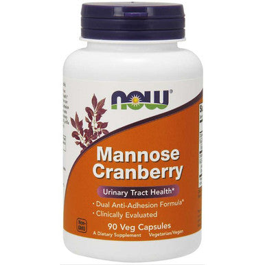 NOW Mannose Cranberry 90vc