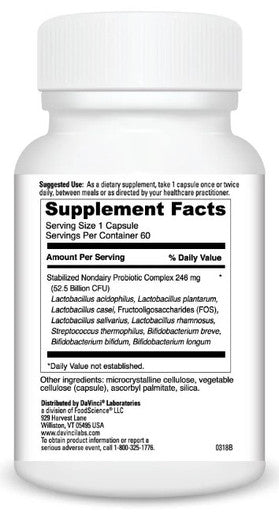 DaVinci Laboratories Mega Probiotic ND 50 60c