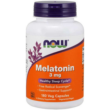 NOW Melatonin 3mg 180vc