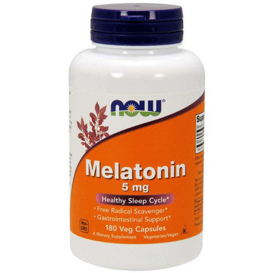 NOW Melatonin 5mg 180vc