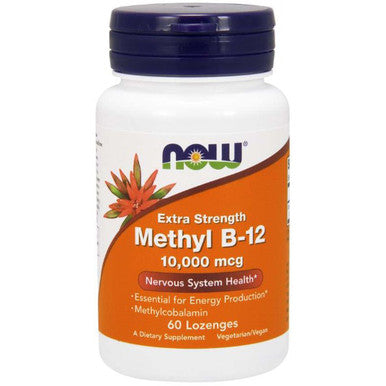NOW Methyl B-12 10,000 mcg 60 lozenges