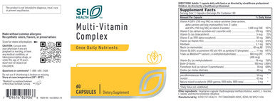 SFI Health Multi-Vitamin Complex 60c