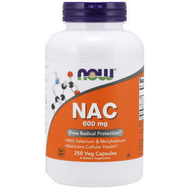 NOW NAC 600mg 250vc
