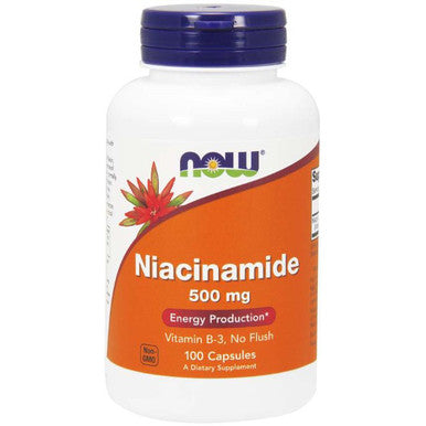 NOW Niacinamide (B-3) 500mg 100c