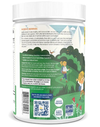 Nordic Naturals Nordic Berries (Citrus) 200 gummies