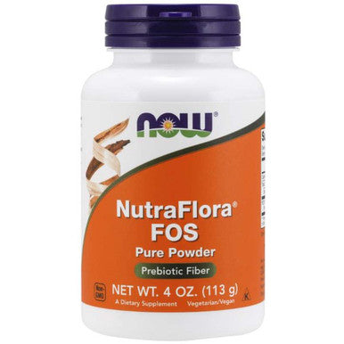 NOW NutraFlora FOS Powder 4 oz.