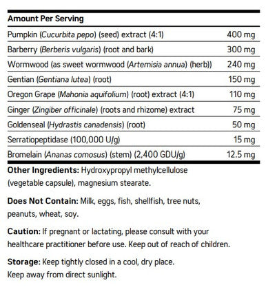 NuMedica ParasideX 60c