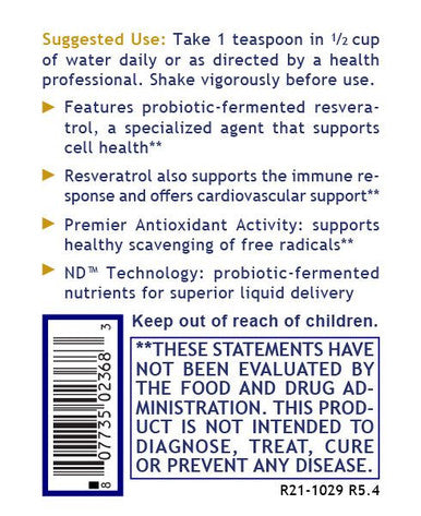 Premier Research Labs Premier Resveratrol 8 oz