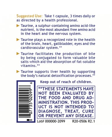 Premier Research Labs Taurine Blend, Premier 90 plant source capsules