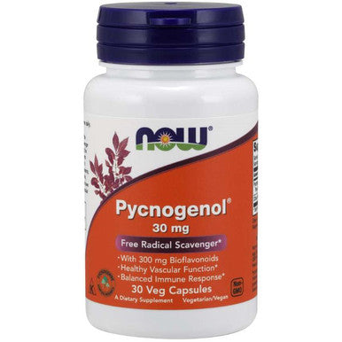 NOW Pycnogenol 30 mg 30vc