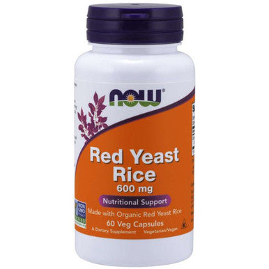 NOW Red Yeast Rice 600mg 60vc