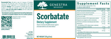 Genestra Scorbatate 5 oz (170 g)