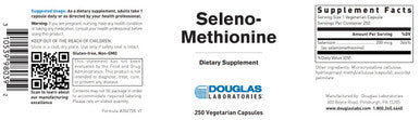 Douglas Laboratories Seleno-Methionine 250vc