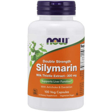 NOW Silymarin Milk Thistle Double Strength 300mg 100vc